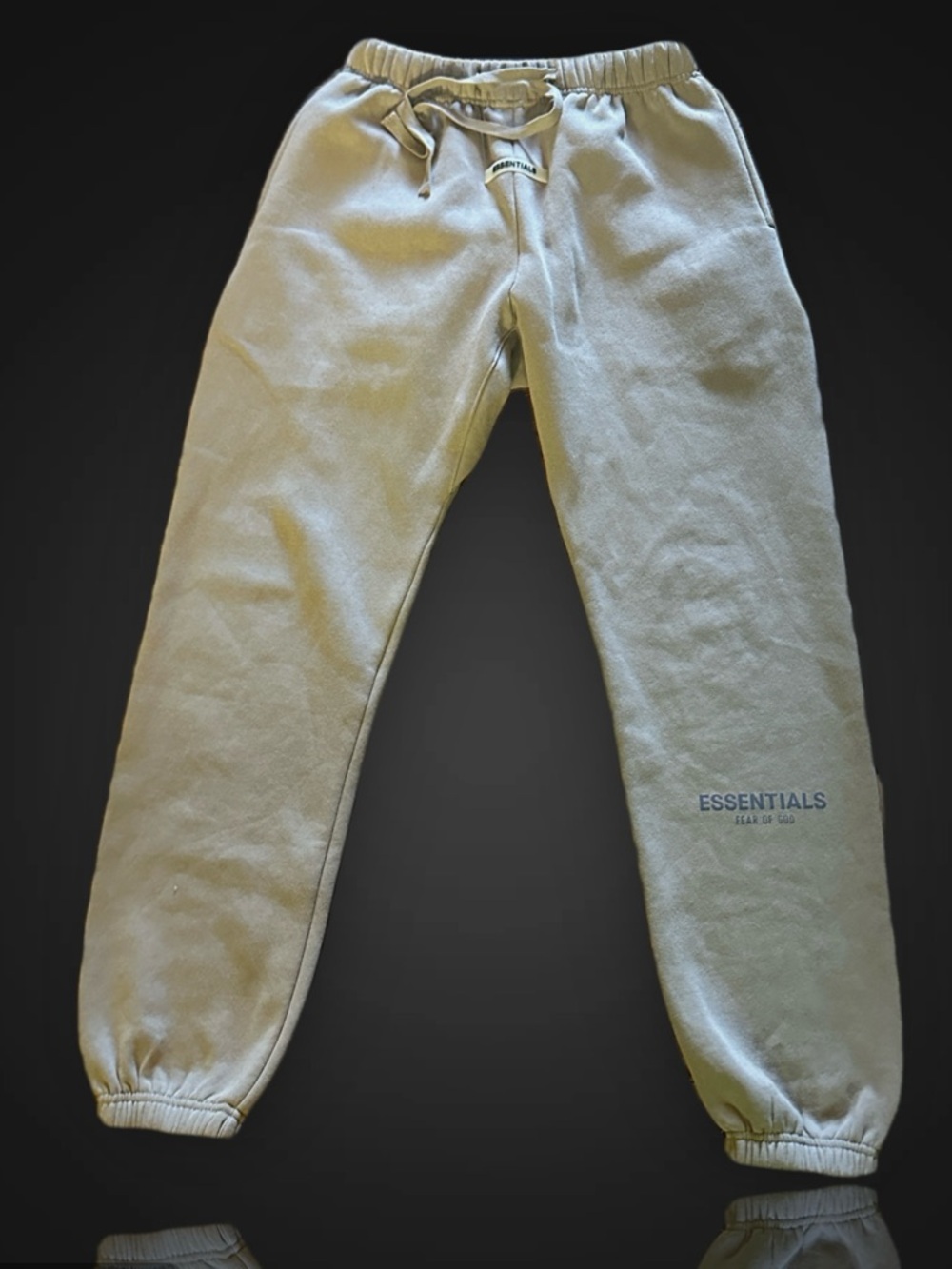 Fear of God Essentials Pants Mens Large Beige Fleece Sweatpants
Joggers Logo